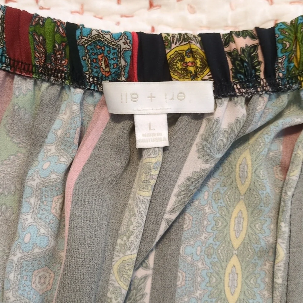 Anthropologie Scarf Midi Skirt - Picture 9 of 10